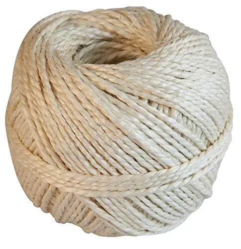 Windhager Sisal Garten-Kordel, Gartenschnur, Kordel, Paketband, Bastelschnur, Bindegarn, Dekokordel, 150m x 2,5mm, 06103, Natur