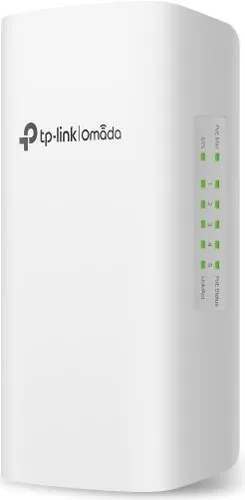 TPLINK SG2005PPD - 5-Port Gigabit PoE+ Switch, wasserfestes IP55-Gehäuse für einfache Installation im Freien und bis zu 200 m Reichweite