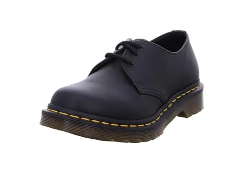 Dr. Martens 1461 Oxford, Black Virginia 001 - Damen-Schnürhalbschuhe - Klassische Docs-DNA mit weichem Virginia-Leder, das schön altert. Ausgestattet mit der langlebigen Luftpolstersohle für besten Komfort und Rutschfestigkeit.