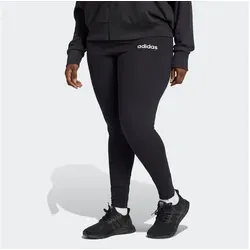 adidas Sportswear Trainingstights W LIN SJLEG INC (1-tlg) sportlicher Stil, aus Baumwolle mit Stretchanteil, hoher Bund schwarz 4X