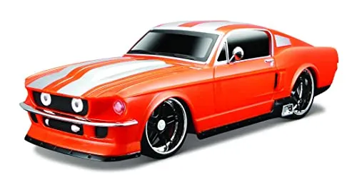 Maisto Tech 81520 - Ferngesteuertes Ford Mustang GT '67 - RC-Modelle, Maßstab 1:24, offiziell lizenziert und ideal für Kinder ab 8 Jahren, inklusive Fernbedienung mit Pistolengriff für ein realistisches Fahrerlebnis.