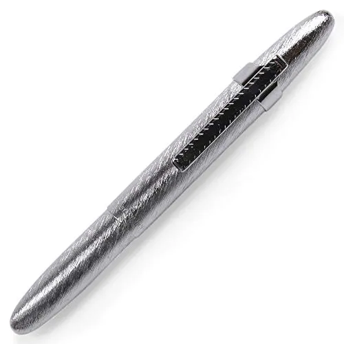 Fisher Space Pen Bullet 400BRCL - Einweg-Kugelschreiber, schreibt in jedem Winkel und bei extremen Temperaturen von -30 °C bis 250 °C. Ideal für Abenteuer und besondere Einsatzorte!