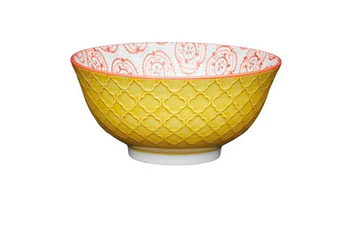 WestCraft Schale KitchenCraft - Ceramik Stoneware Bowl, Schale, Schüssel 15,7 cm, Steingut, (1-tlg), Pho Jasmin Reis Nudel Suppen Pasta Bowl, Keramik Stone 15x7cm