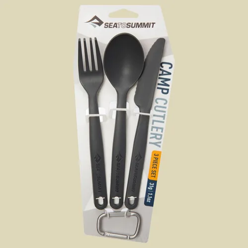 Sea to Summit Camp Cutlery Besteckset - leicht und bruchfest - Isomatten: Extrem leichtes und bruchfestes Essbesteckset, ideal für Camping und Outdoor-Aktivitäten.