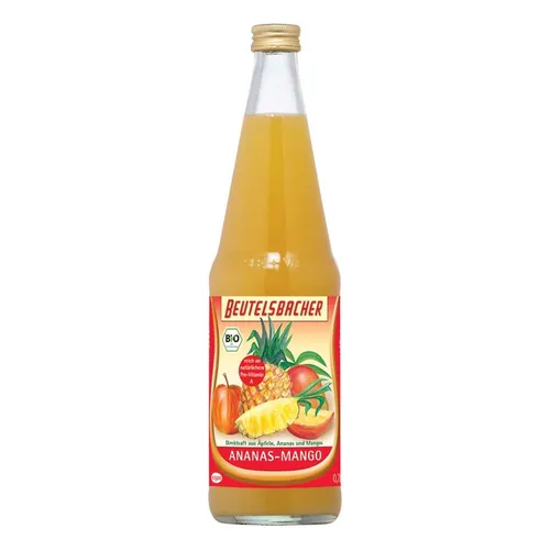 Direktsaft - Ananas-Mango 0,7l inkl. 15 Cent Pfand | BEUTELSBACHER