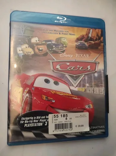 Cars [Blu-ray] - Animierter Familienfilm über die Abenteuer von Lightning McQueen, ideal für Kinder und Junggebliebene, freigegeben ohne Altersbeschränkung.