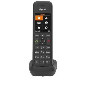 Gigaset C575HX Mobilteil - Schnurlos und vielseitig - Festnetztelefon mit beleuchtetem 5,8 cm TFT-Farbdisplay, Freisprechfunktion und HD-Voice. Ideal zur Erweiterung von DECT-Basisstationen, Made in Germany.