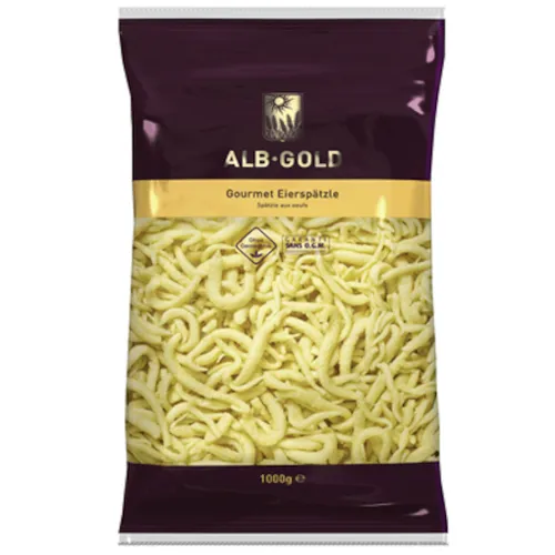ALB-GOLD Spätzle vorgegart - 1 kg Packung