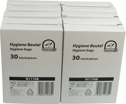 Medi-Inn Hygienebeutel für Slipeinlagen und Tampons (50x30) von Medi-Inn