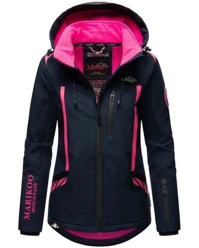 Marikoo Softshelljacke Mount-Cho-Oyu mit abnehmbarer Kapuze