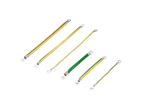 Kabelbinder Gelb von Rittal Erdungsband Potenzialausgleich