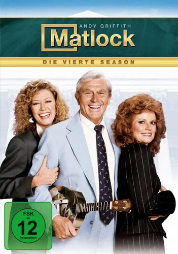 Matlock - Die komplette Staffel 4 - 6-DVD-Box - Die spannende Krimi-Serie mit dem berühmten Anwalt Matlock. Ideal für Serienliebhaber und Krimi-Fans. Erleben Sie alle Episoden in hochwertiger DVD-Qualität.
