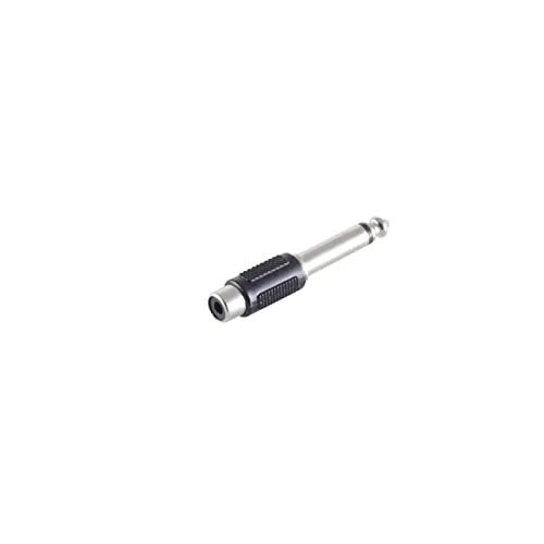 Shiverpeaks BS57000 Basic-S Audio-Adapter Klinkenstecker, 6,3 mm schwarz
