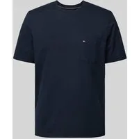 Tommy Hilfiger Herren T-Shirt ESSENTIAL SOLID POCKET TEE L - Klassisches Shirt mit aufgesetzter Brusttasche, ideal für lässige Outfits und jeden Anlass.