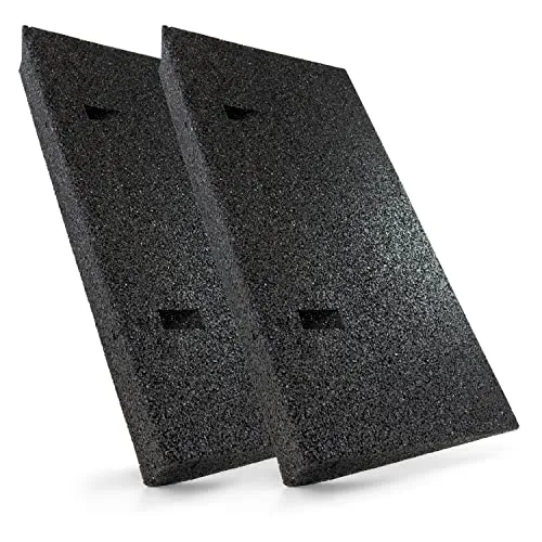 Bordsteinrampe Gummi schwarz 2X I Breite: 50 cm I Höhe: 70 mm I Rampe Gummikeil Rollstuhlrampe Auffahrrampe Auffahrkeil Auffahrhilfe Türschwellenrampe Autorampe