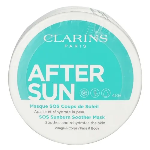 Clarins Sol After Sun SOS Sunburn 100Ml - After Sun-Pflege, beruhigt und regeneriert sonnenstrapazierte Haut mit feuchtigkeitsspendenden Inhaltsstoffen.