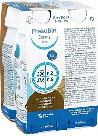 FRESUBIN ENERGY DRINK Cappuccino Trinkflasche 200 ml