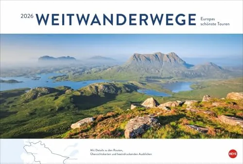 Weitwanderwege Edition 2026 Kalender