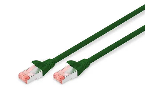 Digitus Patch-Kabel RJ-45 (M) zu RJ-45 (M) 0.5m Kupfer S/FTP Cat 6 grün (DK-1644-005/G)