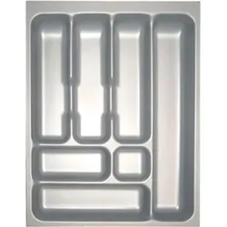 Besteckeinsatz NOBILIA-45 mit 7-Facheinteilung, B 359 x T 462 mm / Schubladeneinsatz