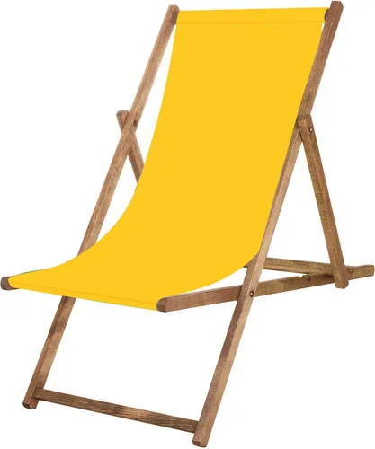 Liegestuhl Gartenliege Klappstuhl aus Holz imprägniert klappbar Relaxliege Campingstuhl Strandstuhl Buchenholz