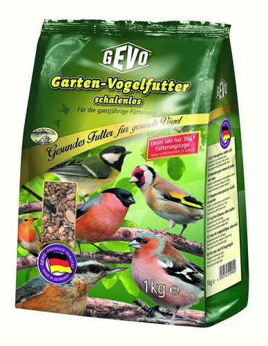 GEVO Garten-Vogelfutter schalenlos 1Kg