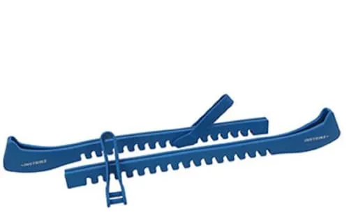 Instrike Kufenschoner für Skate royal blau(Paar) für Eishockey und Inlinehockey