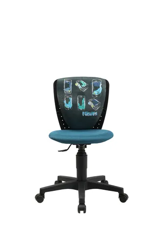 Topstar Kinderstuhl Drehstuhl Bürostuhl High s´cool 3 schwarz/dunkelblau
