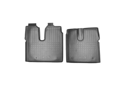 RECAMBO Auto-Fußmatten Gummimatten für MAN TGX, BJ ab 2007 - Hochwertige 3D Allwetter Fußmatten aus Gummi für MAN TGX, idealer Schutz vor Verschmutzung und rutschfest. Perfekte Passform und geruchsneutral.