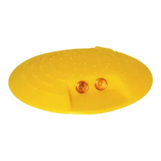 Schake Markierungsknopf , Ø 120 mm, mit zwei Reflexlinsen einseitig