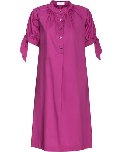 Brigitte von Schönfels Midikleid Popeline-Kleid in pink von Brigitte von Schönfels