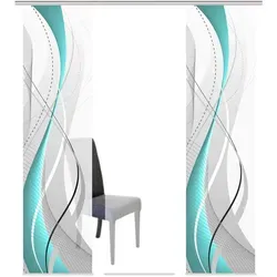 Vorhänge & Gardinen Petrol von Home Fashion