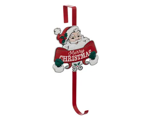 Metall Aufhänger für Weihnachtskranz, 38 cm - Stilvoller Aufhänger aus robustem Metall, ideal für das Aufhängen von Weihnachtskränzen und Dekorationen. Verleiht jedem Raum eine festliche Note und ist einfach ohne Werkzeug zu montieren.