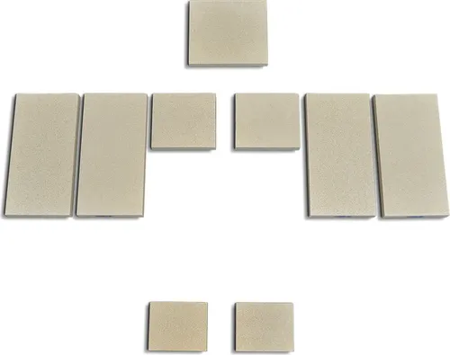 Feuerraumauskleidung passend für Fireplace Florenz Kaminofen Ersatzteil Brennraum