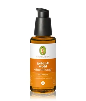 Primavera Life Körperöl Aktivwohl Gelenkwohl - Einreibung bio 50ml - Körperöle zur Unterstützung der Gelenkbeweglichkeit mit 100 % naturreinem ätherischen Wintergrünöl. Für schmerzlindernende Massagen bei Gelenkproblemen.