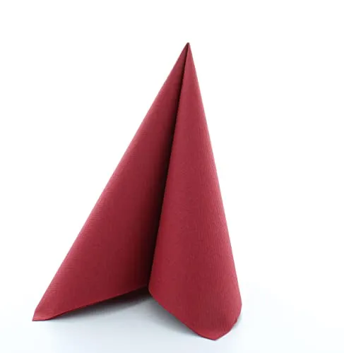 Stoffservietten Rot von Mank