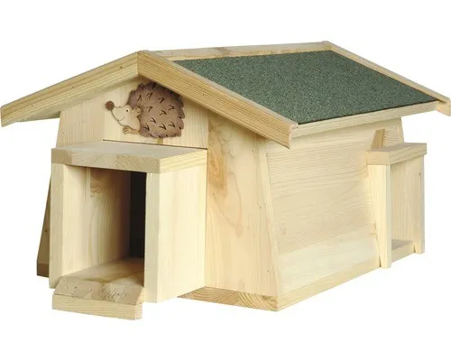 Produktbild Igelhaus Mecki mit zwei Eingängen 54x35x26 cm