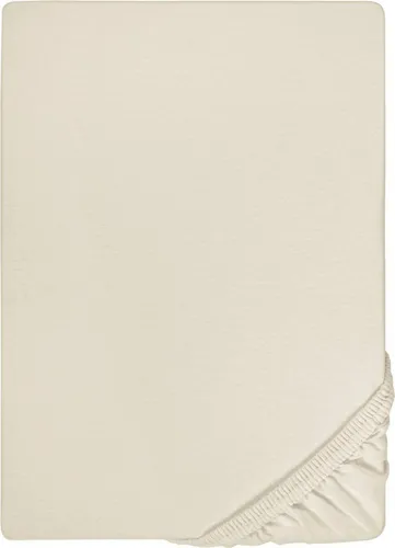 Biberna Spannbettlaken Samy, Jersey-Elasthan - Hochwertiges Spannbettlaken für Topper, passgenau und pflegeleicht, mit Gummizug für perfekten Halt. Ideal für Matratzenhöhen von 8 bis 12 cm.