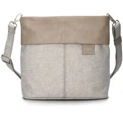 zwei Olli OT8 Schultertasche 25 cm sand *NEU* - Unisex Umhängetasche mit praktischem Inneneinteilung und Außentasche, ideal für den Alltag mit einem Volumen von 3 Litern.