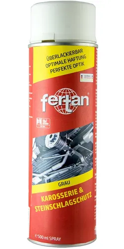 FERTAN Karosserie- & Steinschlagschutz grau 500 ml Spray Karosserie Schutz