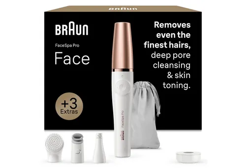 Braun FaceSpa Pro 912 Epilierer mit 3 Extras