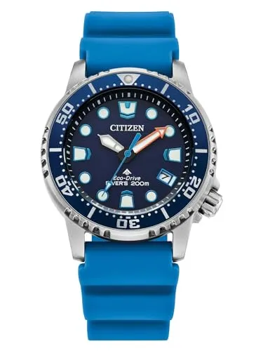 Citizen Promaster Eco-Drive Taucher EO2028-06L - Uhren mit Eco-Drive-Technologie, die durch Licht betrieben wird und somit nie eine Batterie benötigt. Ideal für Taucher mit 200m Wasserdichtigkeit und robustem Edelstahlgehäuse.