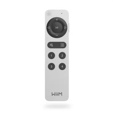 WiiM Voice Remote 2 - Fernbedienung mit Sprachsteuerung - TV-Fernbedienung mit innovativer Sprachsteuerung, ermöglicht eine einfache Bedienung Ihres Entertainment-Systems ohne Tasten.