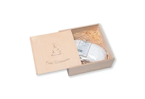Stollenliebe Süßigkeit 1kg Rosinenstollen, 1 x, handgemachter Weihnachtsstollen, lange gereift