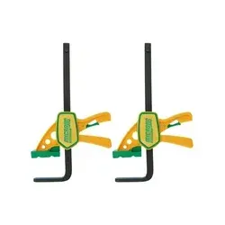 MatchFit GRR-RIP Clamps (2er-Pack) - Zubehör für Elektrowerkzeug, schnellspannende Einhandzwingen für präzises Arbeiten und optimale Sicherheit beim Schneiden.