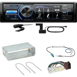 JVC KD-X561DBT Digitalradio Bluetooth Einbauset für Mercedes Citan W415
