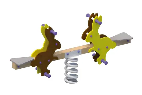 Doppel Schaukelwippe für Kinder – Spielplatz Wippgerät - Modernes Wippgerät für Kinder von 1-11 Jahren, fördert den Spielspaß im Freien. Robuste Bauweise mit 2 Jahren Herstellergarantie, ideal für den Garten oder Spielplatz.