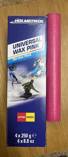 Ski Wachs 250g - 2 Stangen - Wachs für optimale Gleiteigenschaften, ideal für Skifahrer und Snowboarder, sorgt für mehr Geschwindigkeit und Kontrolle auf der Piste.