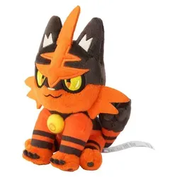 Pokemon Miezunder Torracat Kuscheltier 15 cm - Hochwertiges Plüschtier von Pokemon, ca. 15 cm groß. Detailgetreu und aus weichem Stoff, ideal für jeden Pokemonfan und zum Kuscheln geeignet.