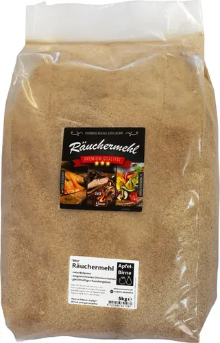 Eurocatch Räucherholz - Apfel-Birne Räuchermehl - 20 Liter - 5Kg